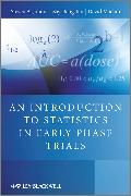 An Introduction to Statistics in Early Phase Trials