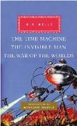 The Time Machine, the Invisible Man, the War of the Worlds