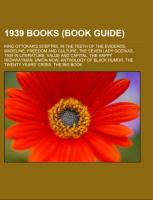 1939 books (Book Guide)