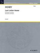 Last Letter Home: For Baritone and Piano/Fur Bariton Und Klavier