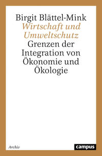Vorderes Coverbild Wirtschaft und Umweltschutz