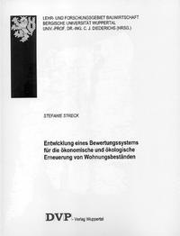 Vorderes Coverbild Entwicklung eines Bewertungssystems für die ökonomische und ökologische Erneuerung von Wohnungsbeständen