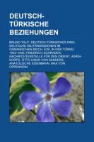 Vorderes Coverbild Deutsch-türkische Beziehungen
