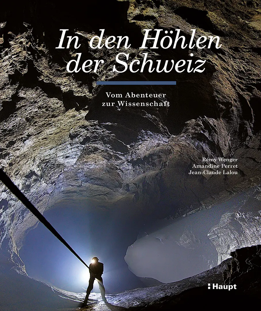 Vorderes Coverbild In den Höhlen der Schweiz