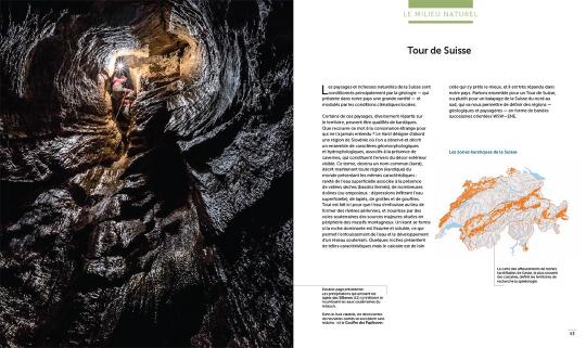 Beispielinhalt (Bild) Dans les grottes de Suisse