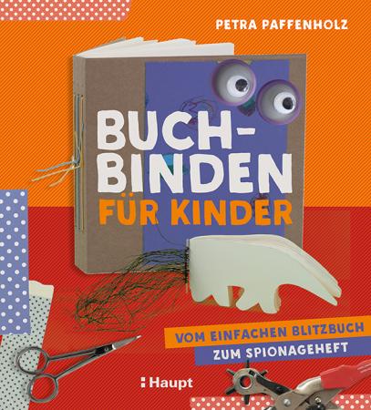 Vorderes Coverbild Buchbinden für Kinder