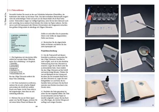 Beispielinhalt (Bild) Bücher restaurieren