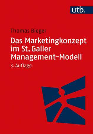 Vorderes Coverbild Das Marketingkonzept im St. Galler Management-Modell