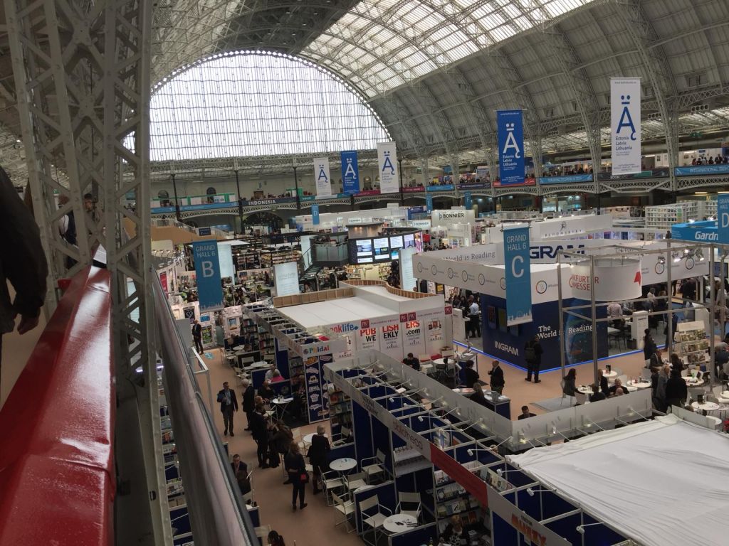 Haupt auf der London Book Fair