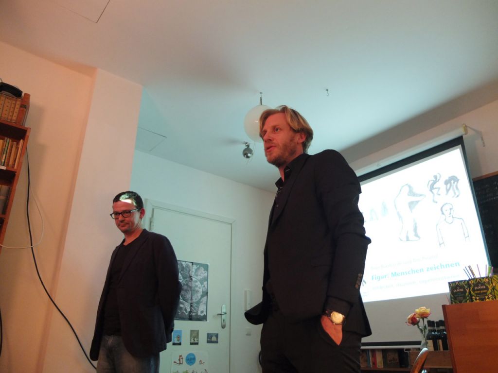 Buchvernissage von «Figur: Menschen zeichnen»