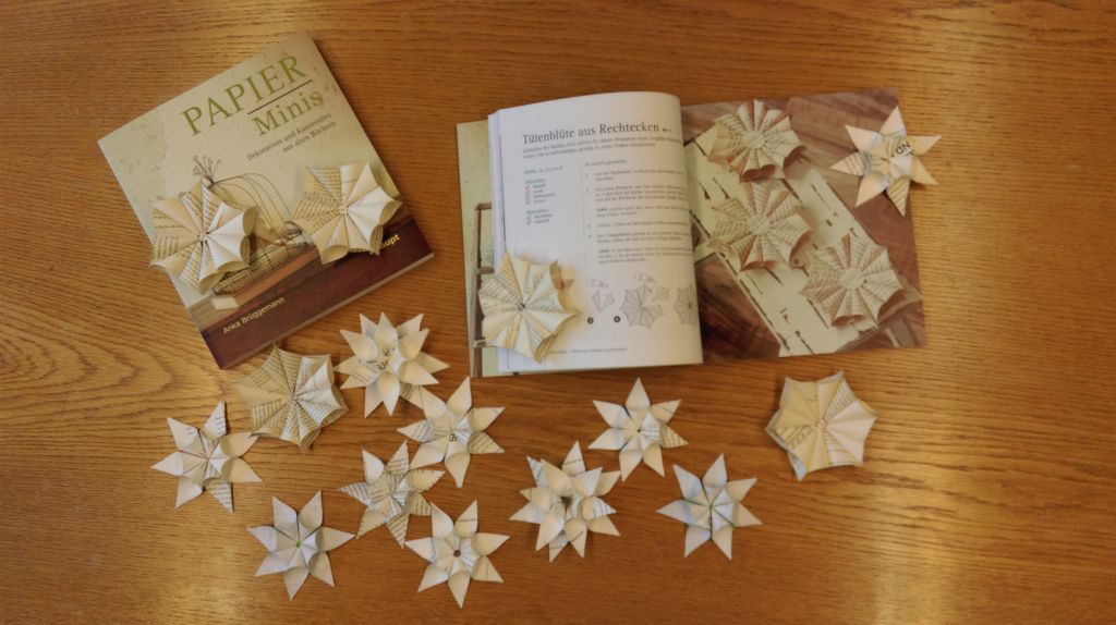 Papier-Minis-Bastelstunde im Hause Haupt