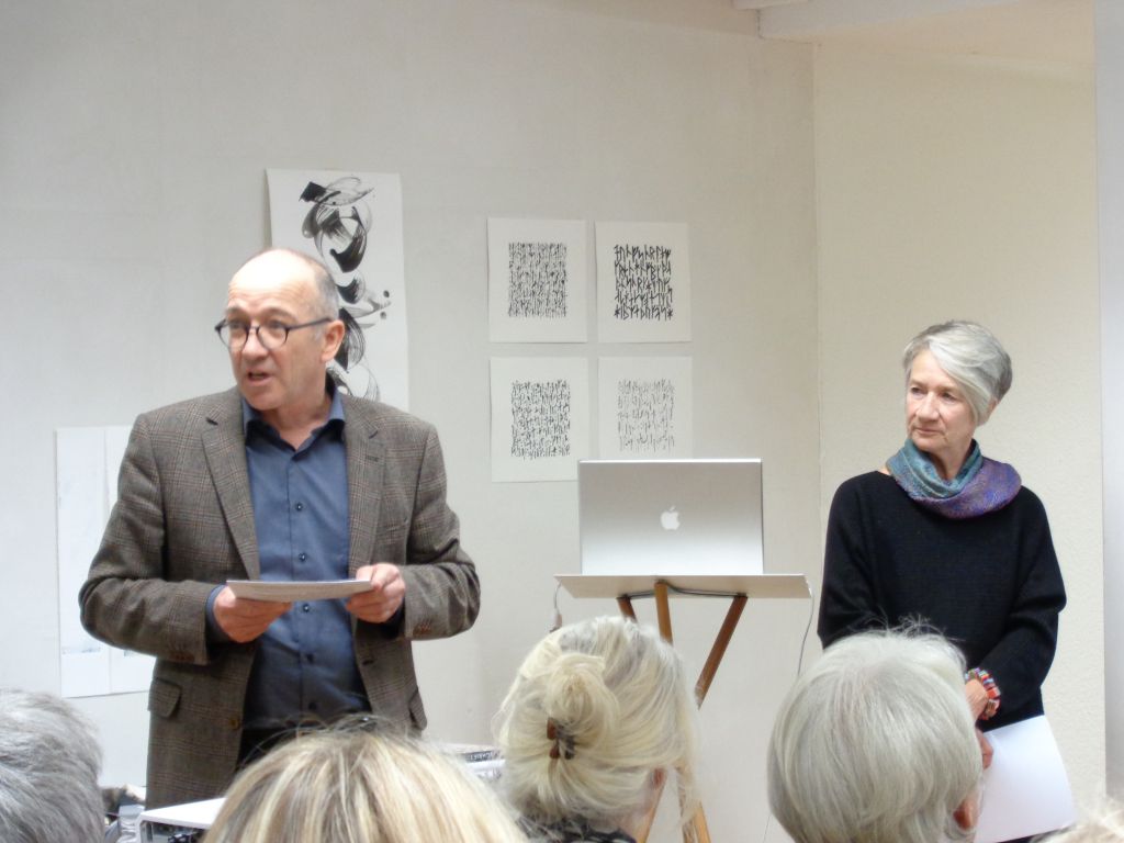 Buchvernissage Schriftreise von Denise Lach
