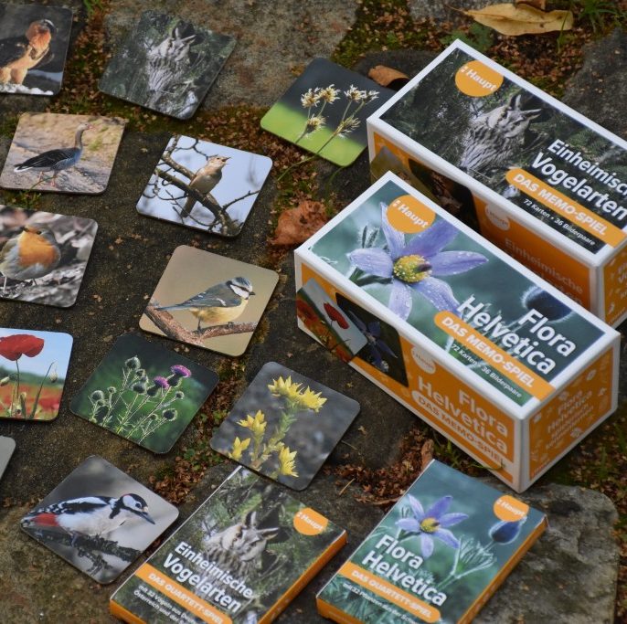 Neu: Quartett- &#038; Memo-Spiele im Haupt Verlag