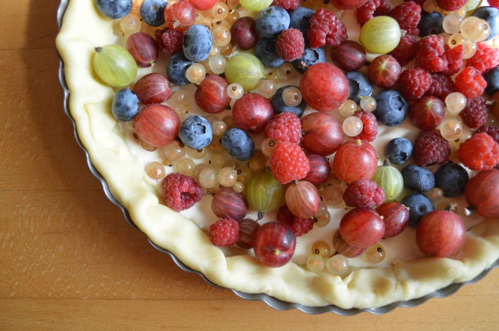 Gartenküche: Beerentarte