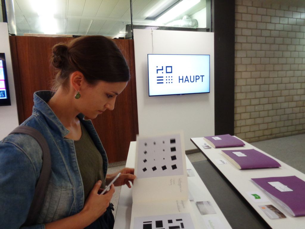 Das Haupt-Logo als Übungsaufgabe – WERKSCHAU INDEX an der Schule für Gestaltung Bern